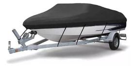 Capa Para Lancha Fs 215 Capota Baixa- Rip Stop Preto