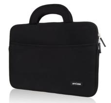 Capa para laptop AMCase Chromebook com capa de 14 polegadas preta