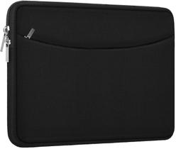 Capa para laptop Ampoock, protetora à prova de choque, de 15 polegadas, preta