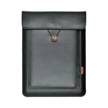 Capa Para Laptop De 15.6 Polegadas Em Couro PU De Dupla Camada Para M1 M2 MacBook pro HP Dell