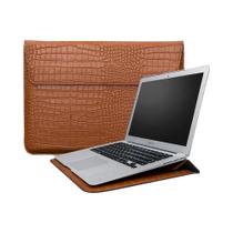 Capa Para Laptop De Couro De Crocodilo De 13-16 Polegadas Para MacBook Air pro M1 M2 M3 M4 M5 - OLPAY Capa Para Laptop De Couro De Crocodilo De 13-16 Polegadas Para MacBook Air pro M1 M2 M3 M4 M5 - OLPAY