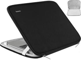Capa para laptop Hsmienk 17,3 polegadas à prova de choque preta