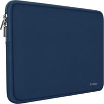 Capa para laptop Naukay, neoprene de 15,6 polegadas, azul escuro