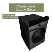 Capa para lava e seca midea 13kg healthguard impermeável flex Capa para lava e seca midea 13kg healthguard impermeável flex