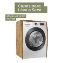 Capa para lava e seca samsung 10.1kg wd10m transparente flex Capa para lava e seca samsung 10.1kg wd10m transparente flex