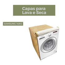 Capa para lava e seca samsung 14kg impermeável flex