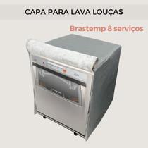 capa para lava louça brastemp 8 serviços imperveável flex