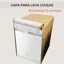 Capa para lava louças brastemp 12 serviços impermeável flex - Capas Flex