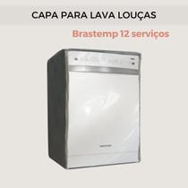Capa para lava louças brastemp 12 serviços transparente flex - Capas Flex
