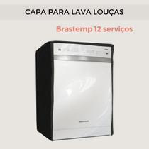 Capa para lava louças brastemp 12 serviços transparente flex - Capas Flex