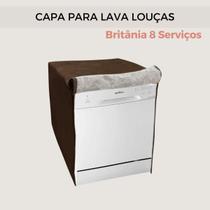 Capa para lava louças britânia 8 serviços bll10b impermeável flex Capa para lava louças britânia 8 serviços bll10b impermeável flex