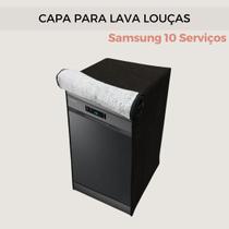 Capa para lava louças samsung 10 serviços impermeável flex