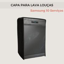 Capa para lava louças samsung 10 serviços transparente flex
