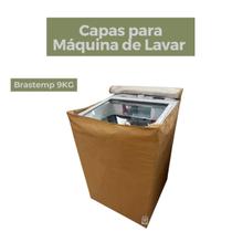 Capa para lavadora brastemp 9kg impermeável flex