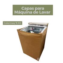 Capa para lavadora colormaq 15kg lca impermeável flex