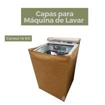 Capa para lavadora consul 14kg impermeável flex