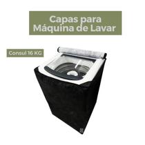 Capa para lavadora consul 16kg impermeável flex