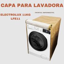 Capa para lavadora electrolux 11kg lfe11 impermeável flex