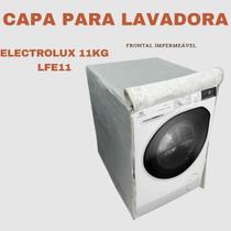 Capa para lavadora electrolux 11kg lfe11 impermeável flex