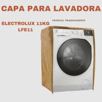 Capa para lavadora electrolux 11kg lfe11 transparente flex Capa para lavadora electrolux 11kg lfe11 transparente flex