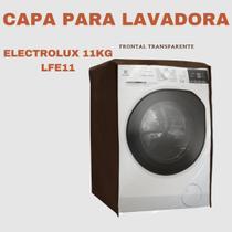 Capa para lavadora electrolux 11kg lfe11 transparente flex Capa para lavadora electrolux 11kg lfe11 transparente flex