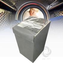 Capa para lavadora electrolux 15kg jet&clean led15 transparente