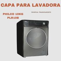 CAPA PARA LAVADORA FRONTAL PHILCO 10kg PLR10B TRANSPARENTE FLEX - Capas Flex