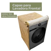 Capa para lavadora midea 11kg healthguard impermeável flex