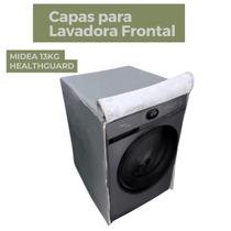 Capa para lavadora midea 13kg healthguard impermeável flex