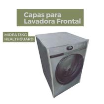 Capa para lavadora midea 13kg healthguard transparente flex