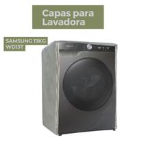 Capa para lavadora samsung 13kg wd13t transparente flex - Capas Flex