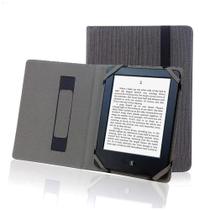 Capa para leitor de e-books de 6 polegadas, linho natural, cinza ardósia Capa para leitor de e-books de 6 polegadas, linho natural, cinza ardósia