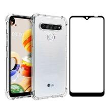 Capa Para LG K41s Anti Impacto + Película De Vidro 3d