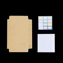 Capa para Livro em Papel Kraft - Autoadesiva - Conjunto Completo