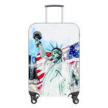 Capa para Mala de Viagem Estampada Malha Suplex Resistente Capa para Mala de Viagem Estampada Malha Suplex Resistente