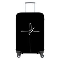 Capa para Mala de Viagem Estampada Malha Suplex Resistente