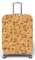 Capa para mala de viagem G, medidas max C48x A75 x P29cm Cookie Gotas de Chocolate