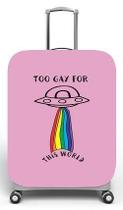 Capa para mala de viagem G, medidas max C48x A75 x P29cm Estampa Nave LGBT Capa para mala de viagem G, medidas max C48x A75 x P29cm Estampa Nave LGBT