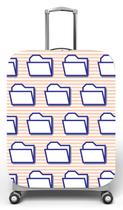 Capa para mala de viagem G, medidas max C48x A75 x P29cm Geek Pastinha Salvar