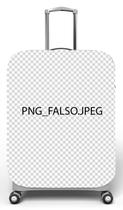 Capa para mala de viagem M, medidas max C40x A59 x P27cm Estampa Png falso Capa para mala de viagem M, medidas max C40x A59 x P27cm Estampa Png falso