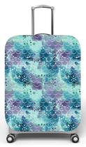Capa para mala de viagem P Onboard, medidas max C35x A55 x P23cm Estampa Sereia Capa para mala de viagem P Onboard, medidas max C35x A55 x P23cm Estampa Sereia