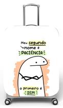 Capa para mala de viagem P Onboard, medidas max C35x A55 x P23cm Flork sem paciência