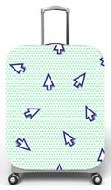 Capa para mala de viagem P Onboard, medidas max C35x A55 x P23cm Geek Cursor Capa para mala de viagem P Onboard, medidas max C35x A55 x P23cm Geek Cursor