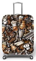 Capa para mala de viagem P Onboard, medidas max C35x A55 x P23cm Iced Coffee Capa para mala de viagem P Onboard, medidas max C35x A55 x P23cm Iced Coffee