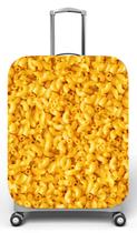 Capa para mala de viagem P Onboard, medidas max C35x A55 x P23cm Macarrão Mac and Cheese Capa para mala de viagem P Onboard, medidas max C35x A55 x P23cm Macarrão Mac and Cheese