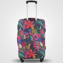 Capa Para Mala Estampa Exotic 32 kilos Cor:Exotic
