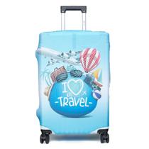 Capa Para Mala Grande Protetora Travel Anti-risco Temática Capa Para Mala Grande Protetora Travel Anti-risco Temática