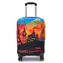 Capa Para Mala Pequena (Bordo) Protetora Anti-risco Temática