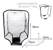 Capa para mala transparente plastica tamanho P 10KL