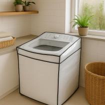Capa Para Maquina Brastemp Electrolux Consul Pvc Impermeavel 8 até 12kg